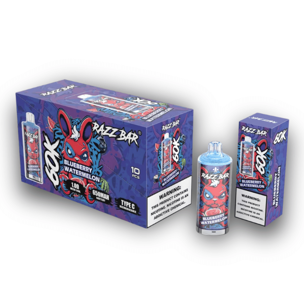 Puff RAZZ BAR 60K - Blueberry watermelon