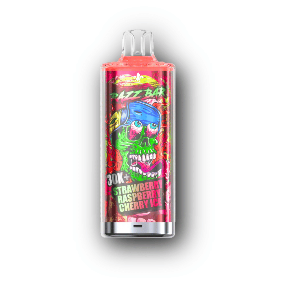 Puff RAZZ BAR 30K+ - Strawberry Raspberry Cherry Ice
